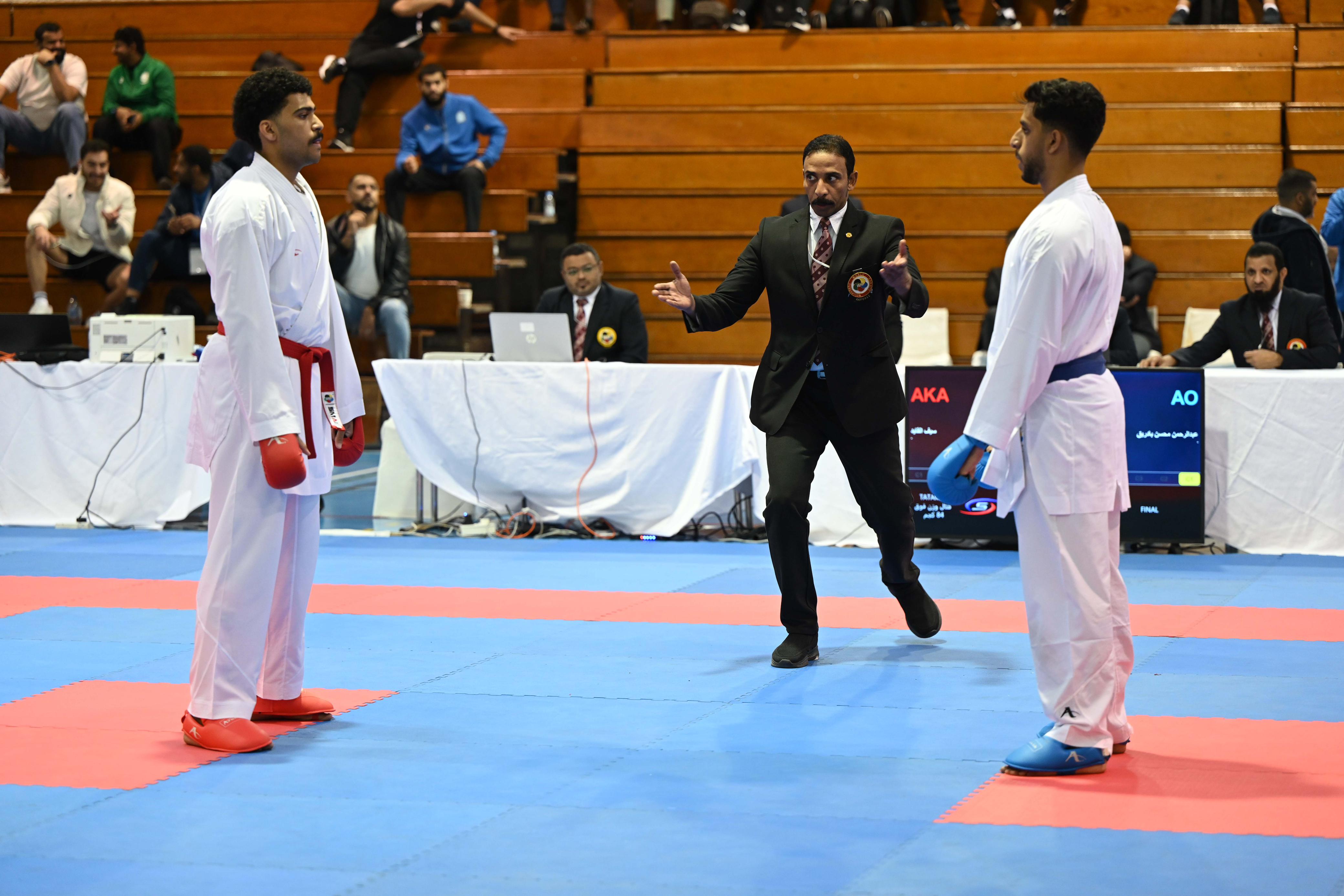 Jouf University Wins Gold and Silver Medals in the Saudi University Sports Federation Karate Championship