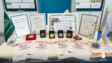 جامعة الجوف تحصد أربع ميداليات دولية في النسخة الخمسين من معرض جنيف الدولي للاختراعات