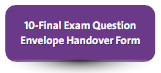 Final Exam Question Envelope Handover Form