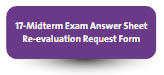 Midterm Exam Answer Sheet Re-evaluation Request Form