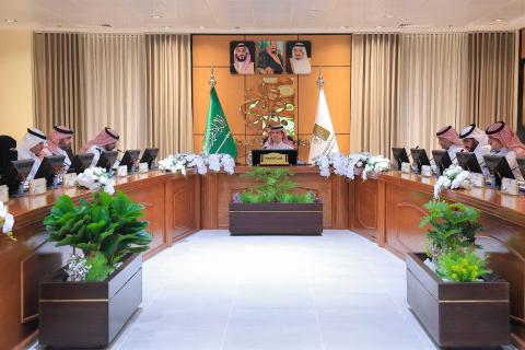 مجلس الجامعة بجلسته السابعة للعام الجامعي 1446 هـ