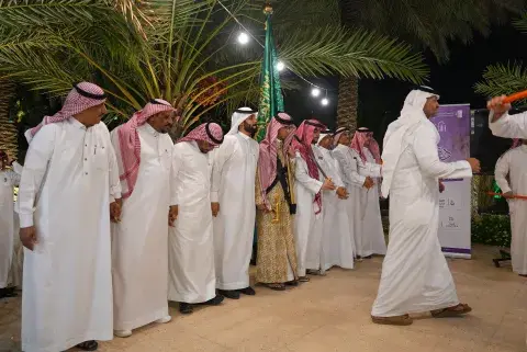 ورشة العرضة السعودية جامعة الجوف