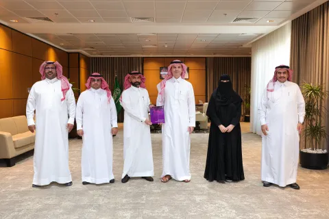 رئيس الجامعة أ.د محمد بن عبد الله الشايع يستقبل عميد كلية العلوم