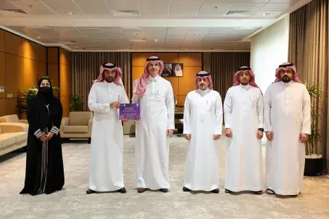 رئيس جامعة الجوف يستقبل عميد كلية الصيدلة