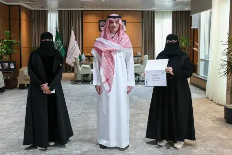 تكريم الطالبات المتميزات من الأشخاص ذوي الإعاقة،