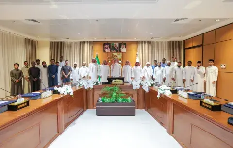 رئيس الجامعة أ.د محمد بن عبد الله الشايع يلتقي الطلاب الدوليين