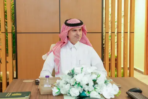 رئيس جامعة الجوف  يرأس اجتماع لجنة المشاريع