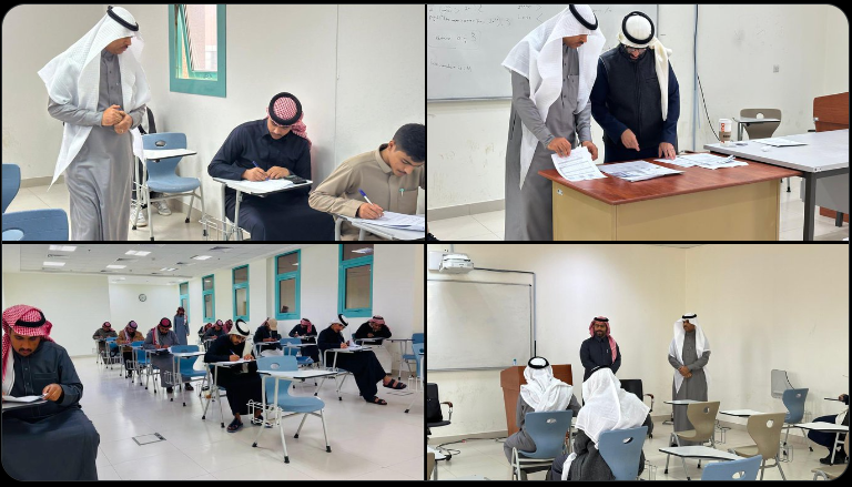 جولة تفقدية للاطمئنان على سير الاختبارات