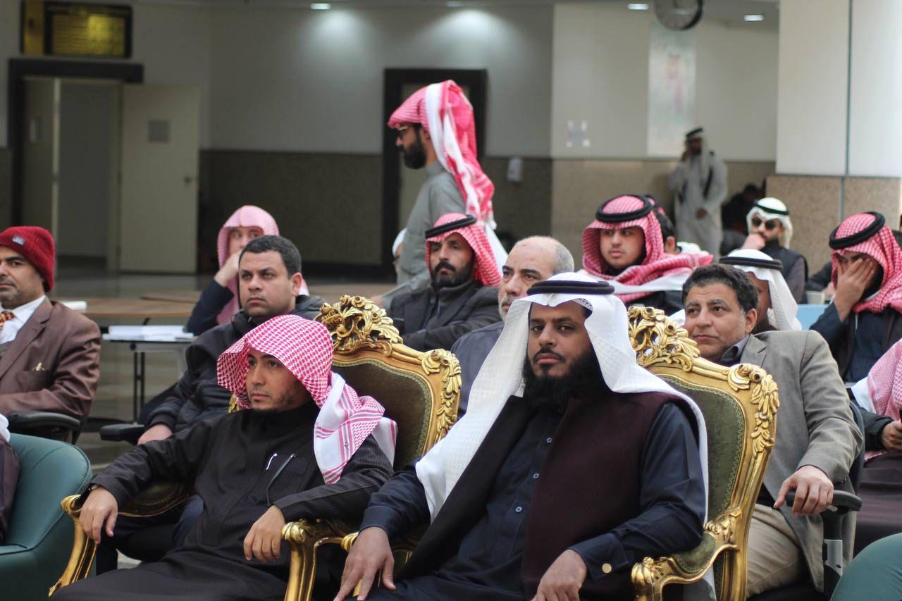 سعادة عميد الكلية، وسعادة وكيل الكلية للشؤون التعليمية