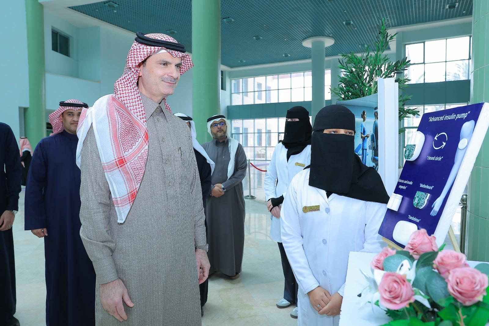 President of Jouf University, Inaugurates the University' Exhibition of Services and Initiatives Provided to People with Disabilities