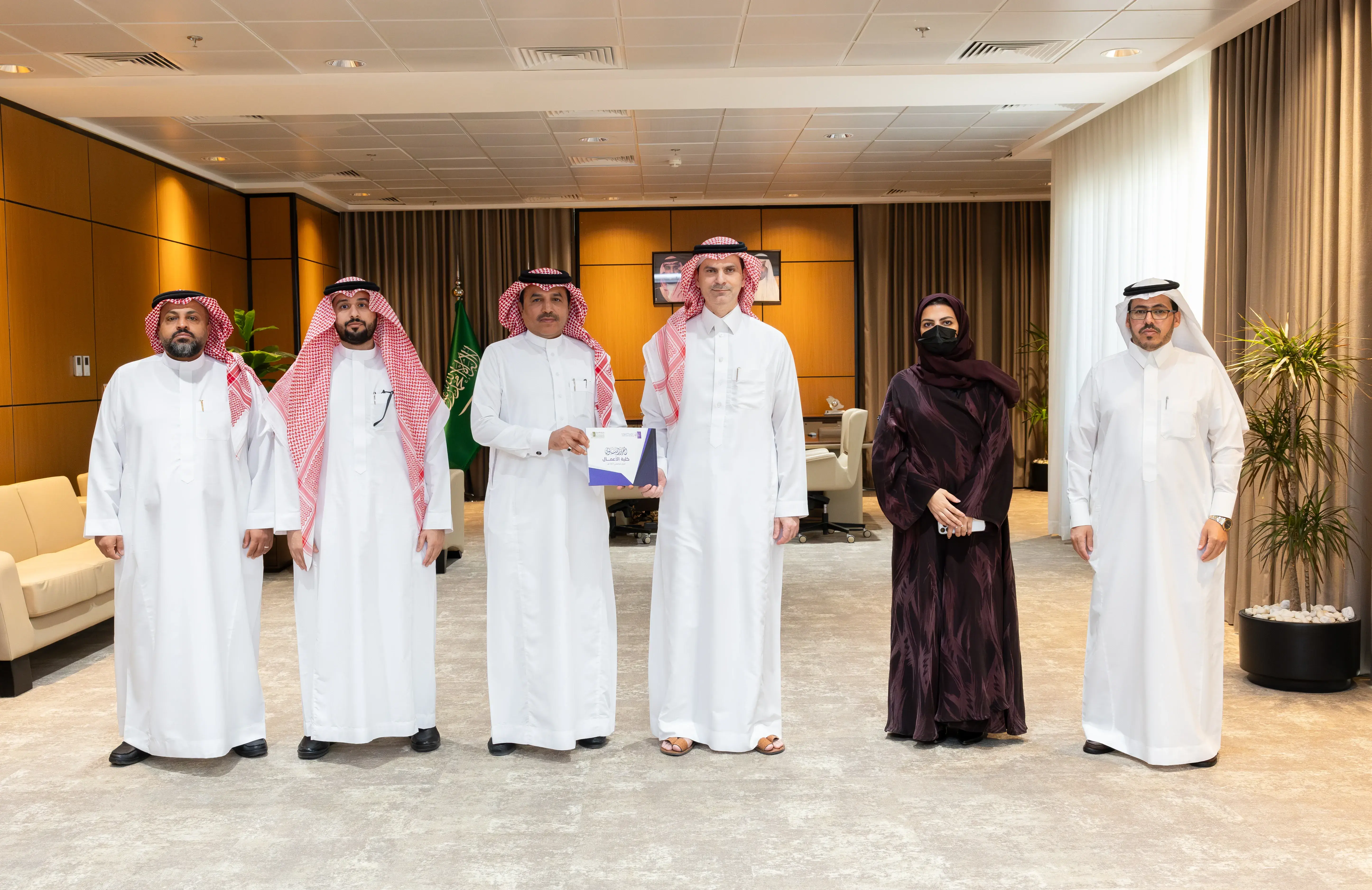 Jouf University President Receives College of Business Dean Jouf University President Receives College of Business Dean