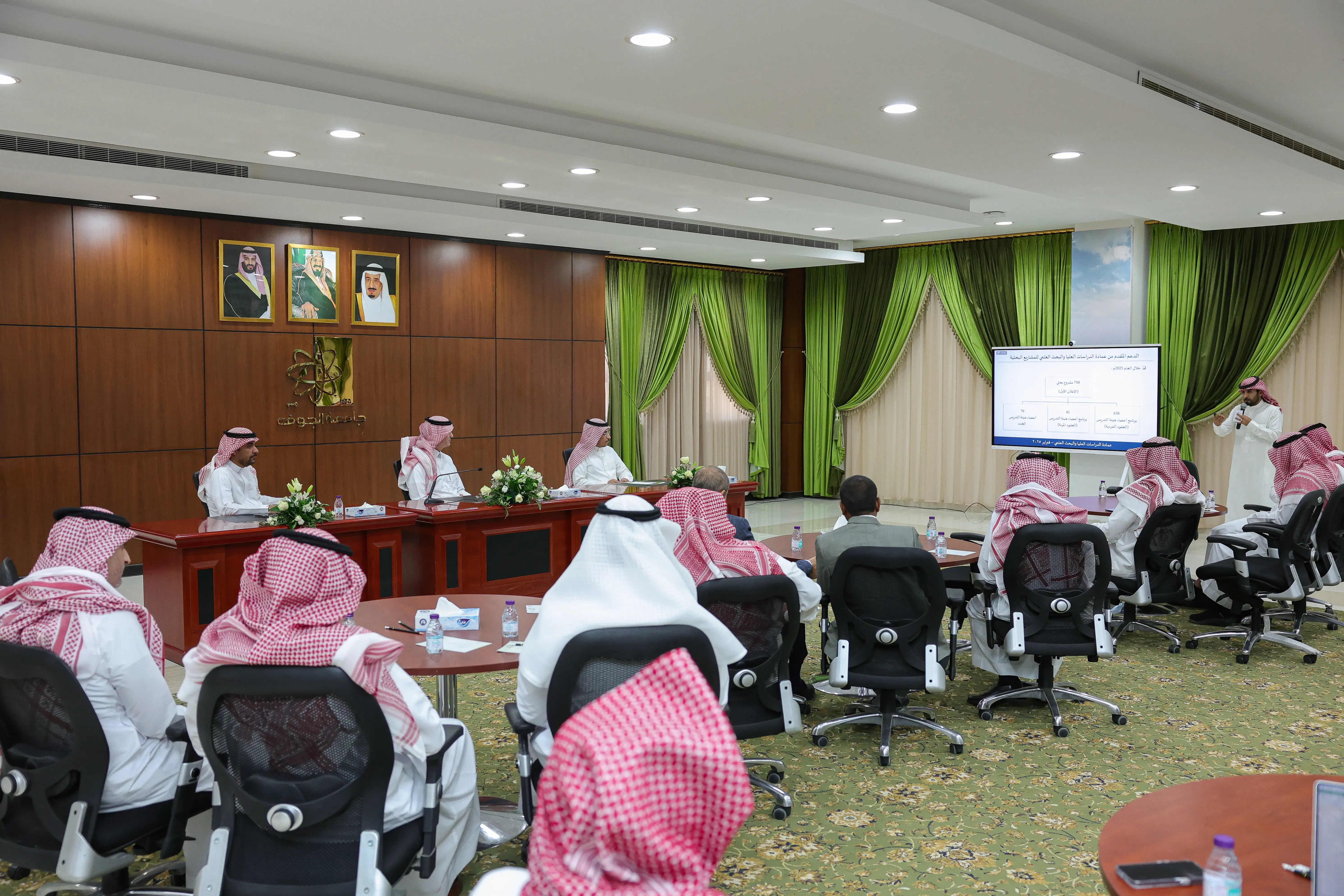 President Meets Distinguished Researchers