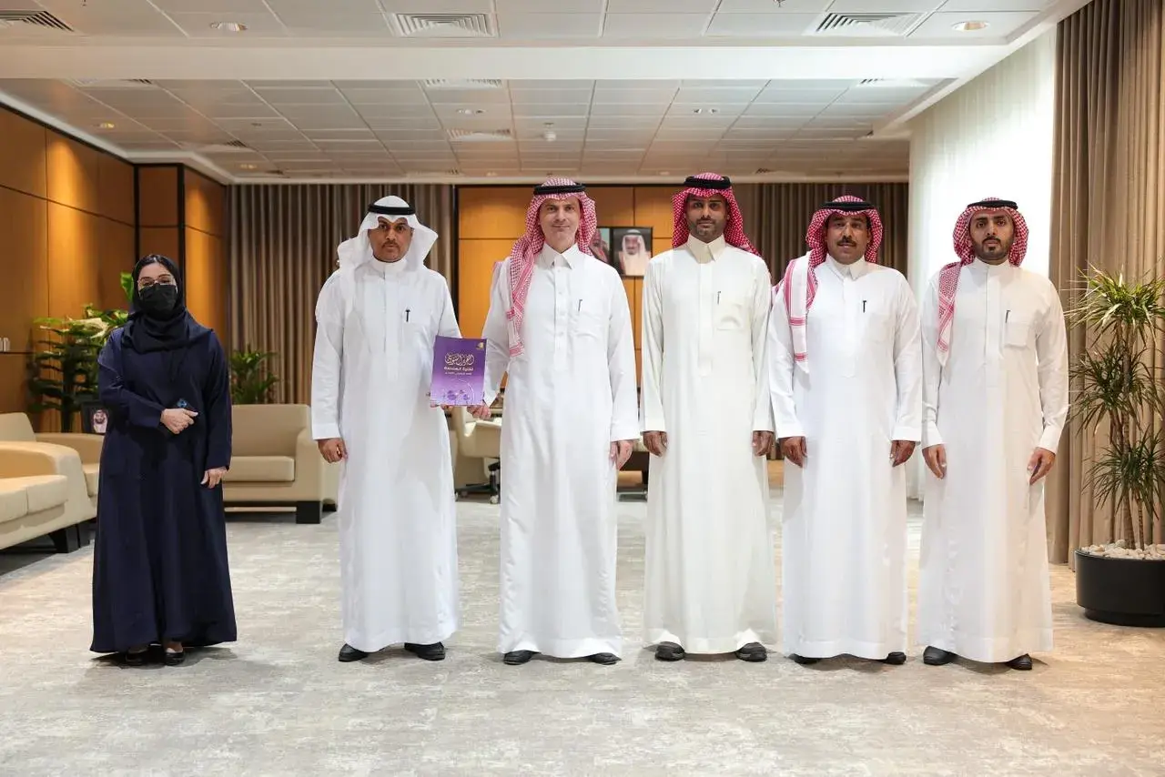 رئيس جامعة الجوف يستقبل عميد كلية الهندسة رئيس جامعة الجوف يستقبل عميد كلية الهندسة