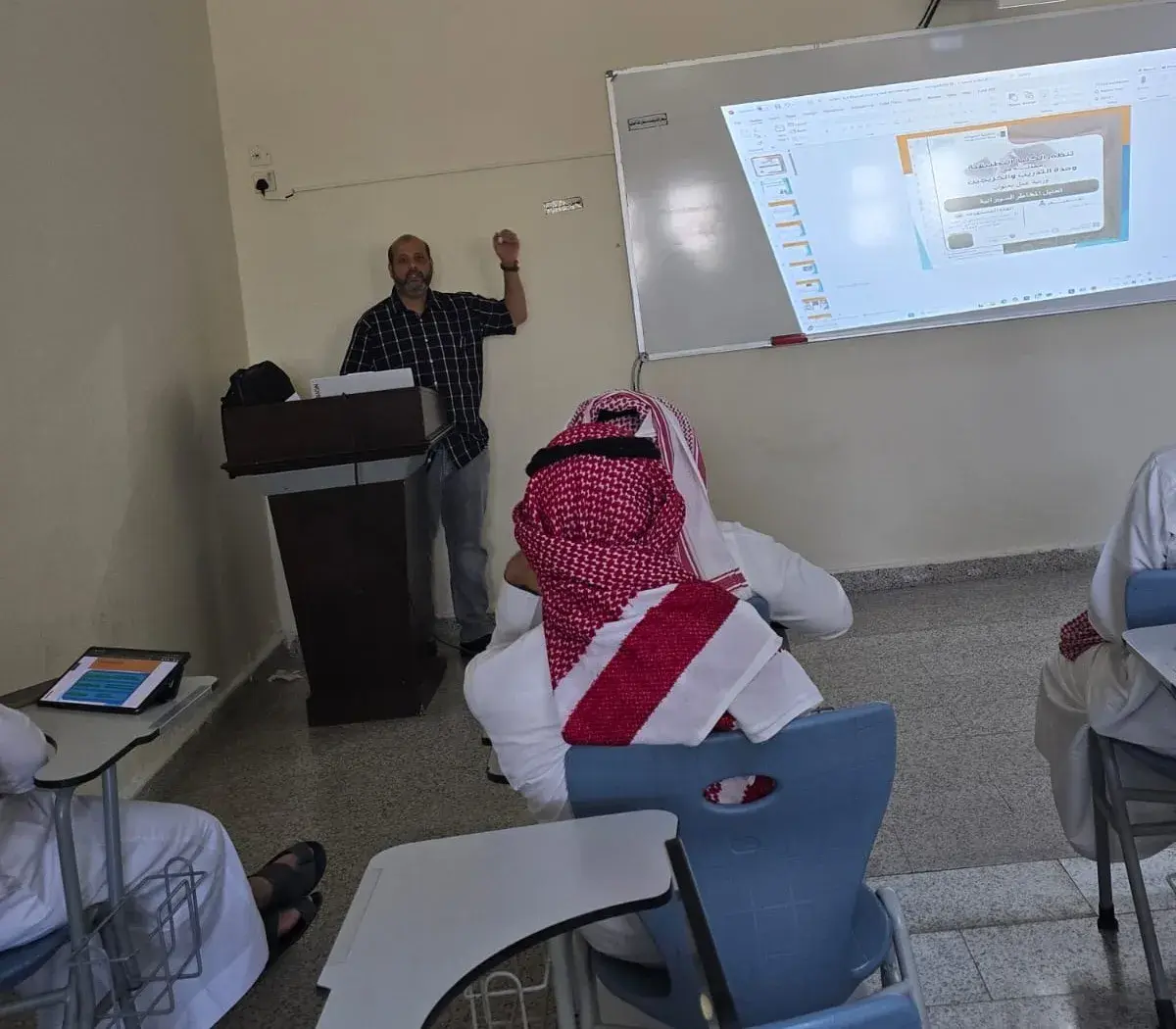 Applied College at Jouf University (Male Section) Organizes a Workshop Titled "Cyber Risk Analysis"