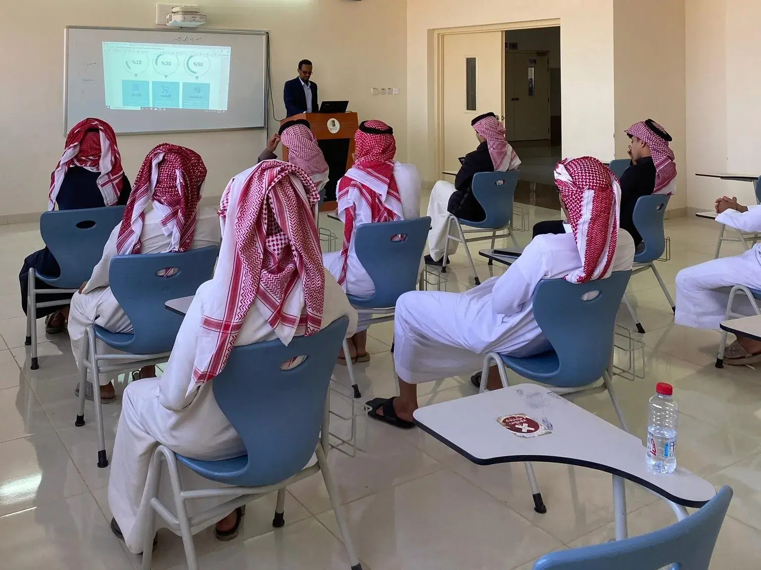 Applied College at Jouf University (Male Section) Organizes a Course Titled "The Impact of Saving on Individuals and Society"