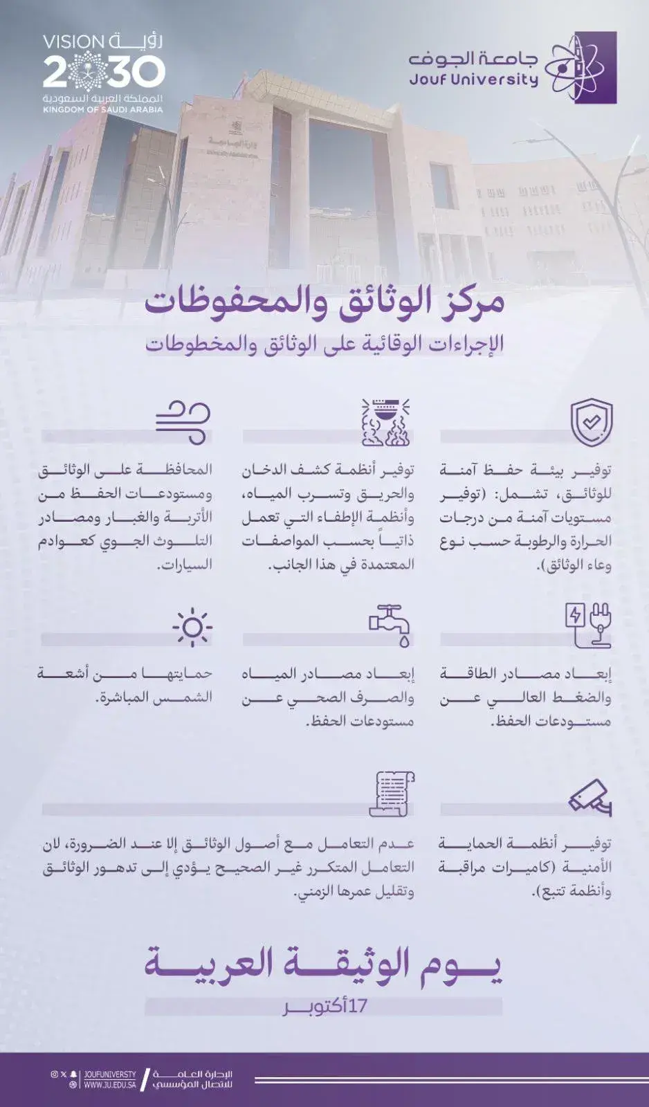 تفعيل يوم الوثيقة العربية 