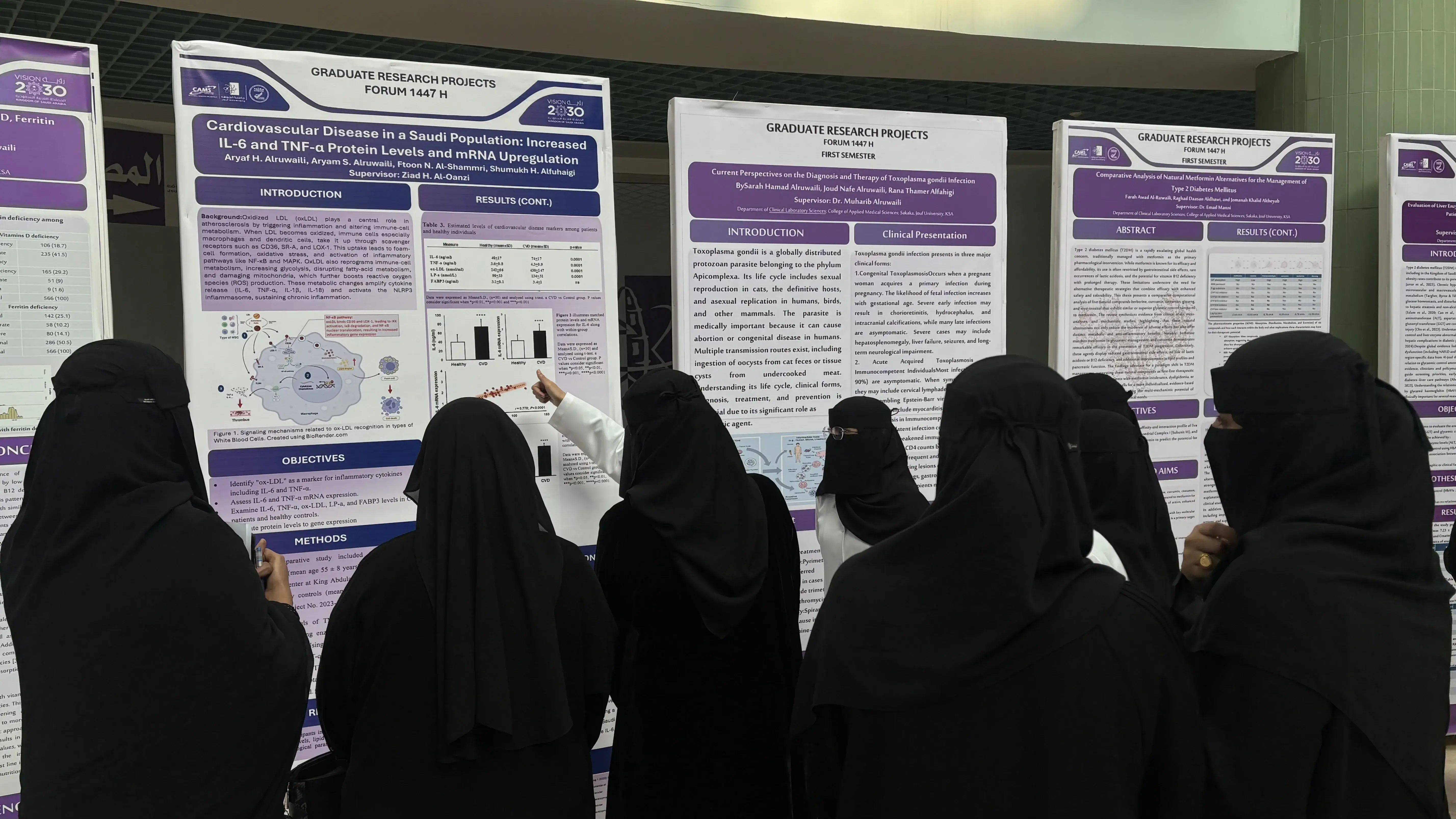 حضور ومشاركة واسعة من طلاب وطالبات الكلية