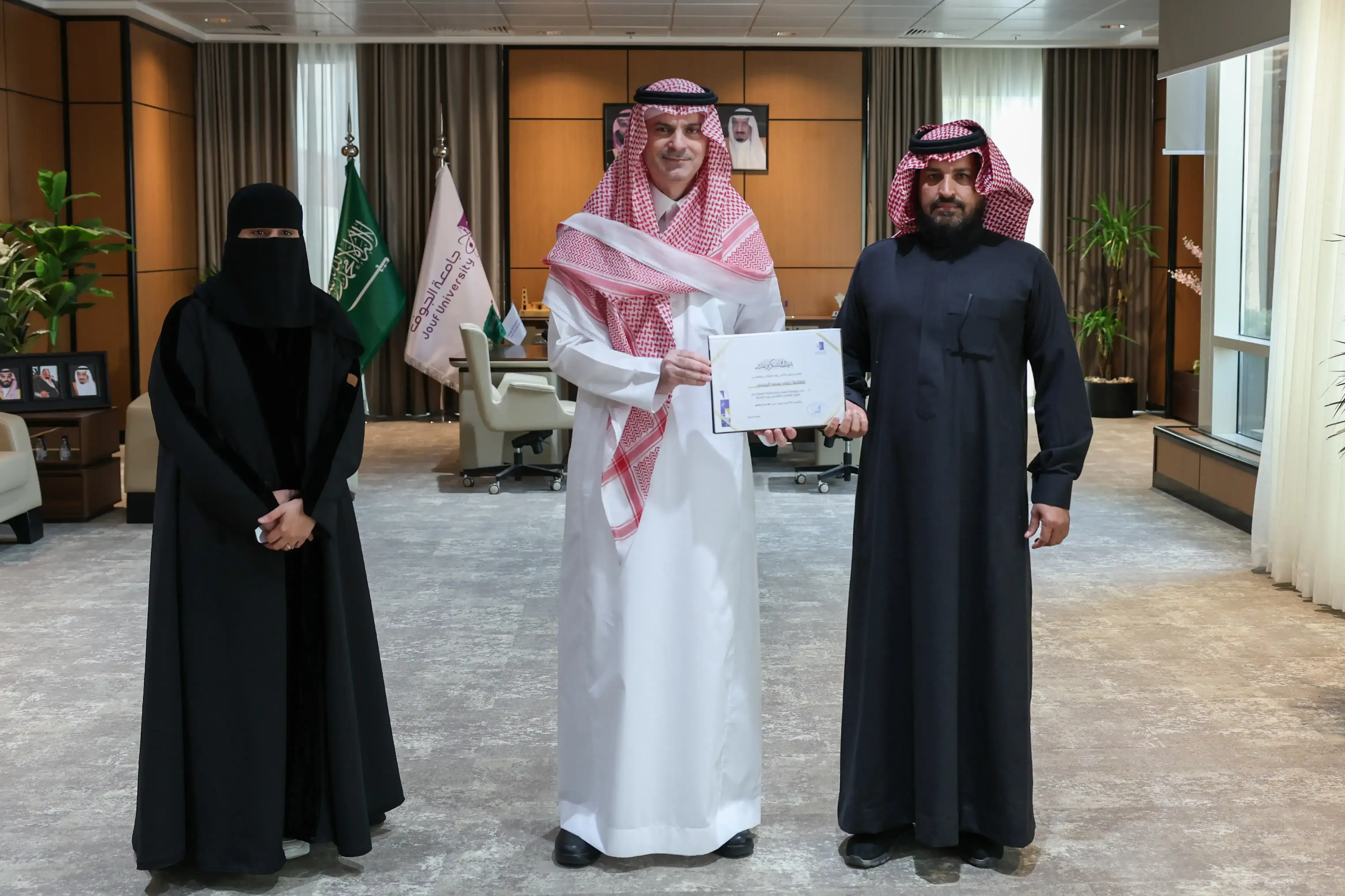 تكريم الطالبات من ذوي الإعاقة