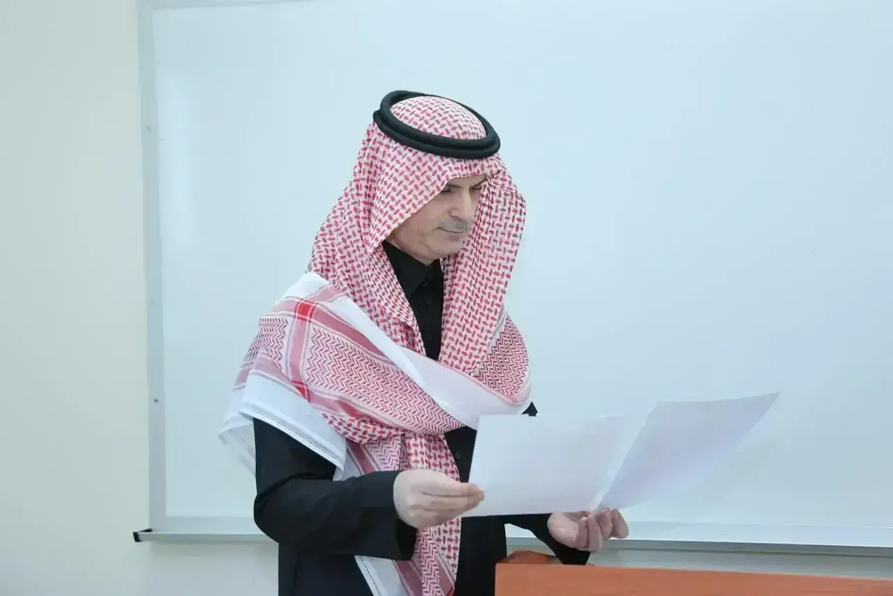 The President of Jouf University, Inspects Examination Committees at the College of Business