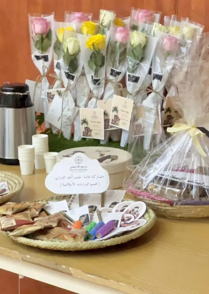 الكلية التطبيقية بجامعة الجوف تحتفي بذكرى يوم التأسيس السعودي