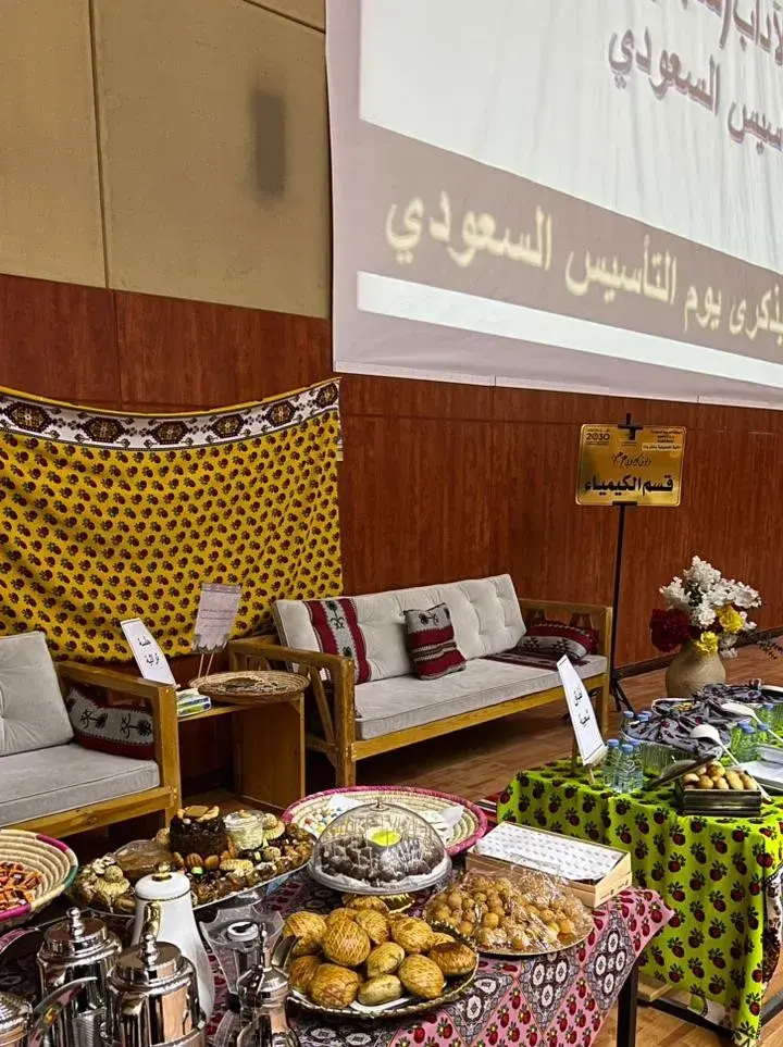 الكلية التطبيقية بجامعة الجوف تحتفي بذكرى يوم التأسيس السعودي