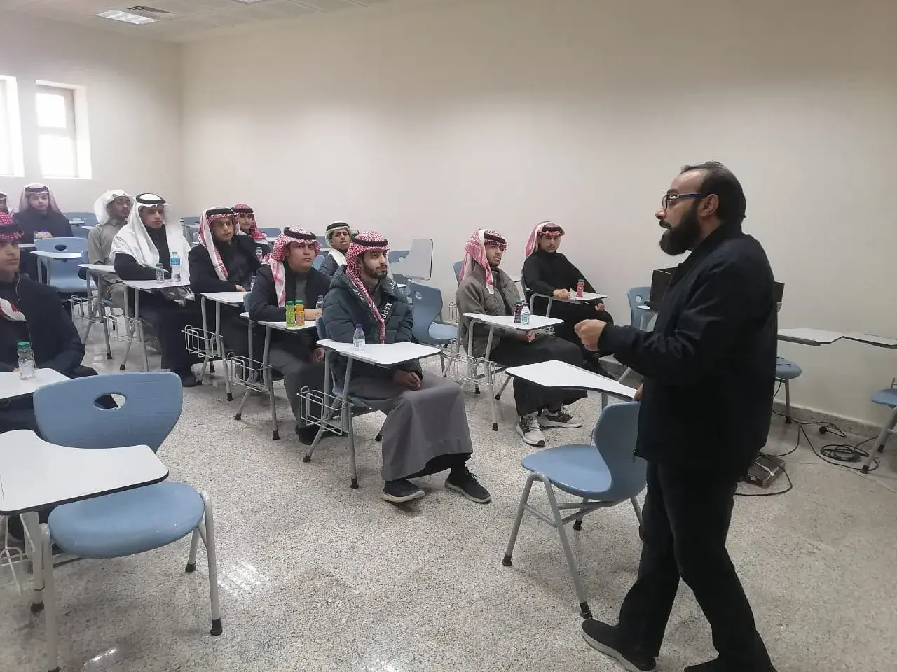 Applied College at Jouf University Receives Students from Al-Qurayyat Private Secondary School