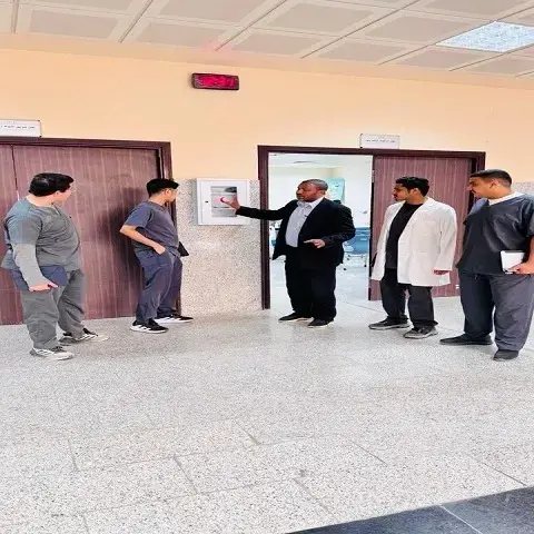 اليوم العالمي للصحة والسلامة في مكان العمل طلاب الكلية