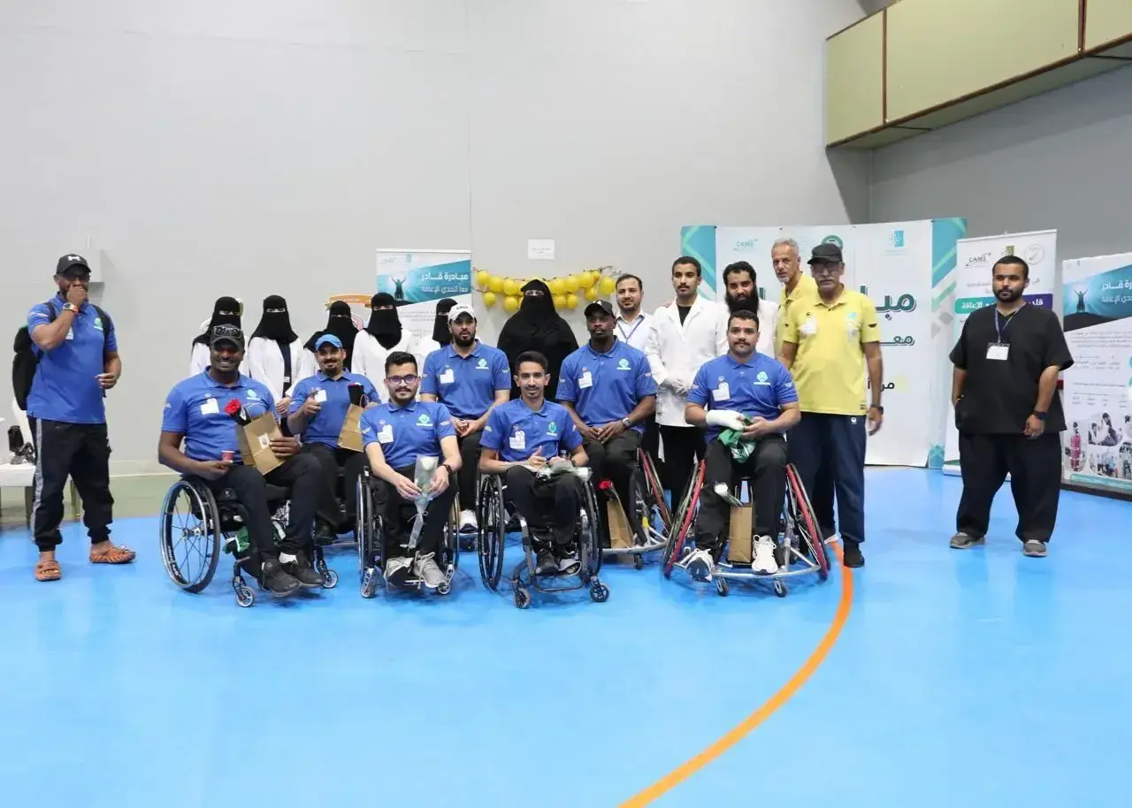 The College organized an awareness booth at the Wheelchair Basketball Championship