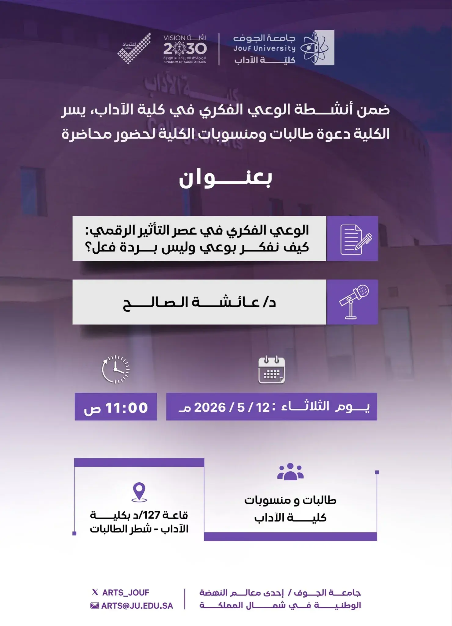 الوعي الفكري والتأثير الرقمي والتفكير بوعي