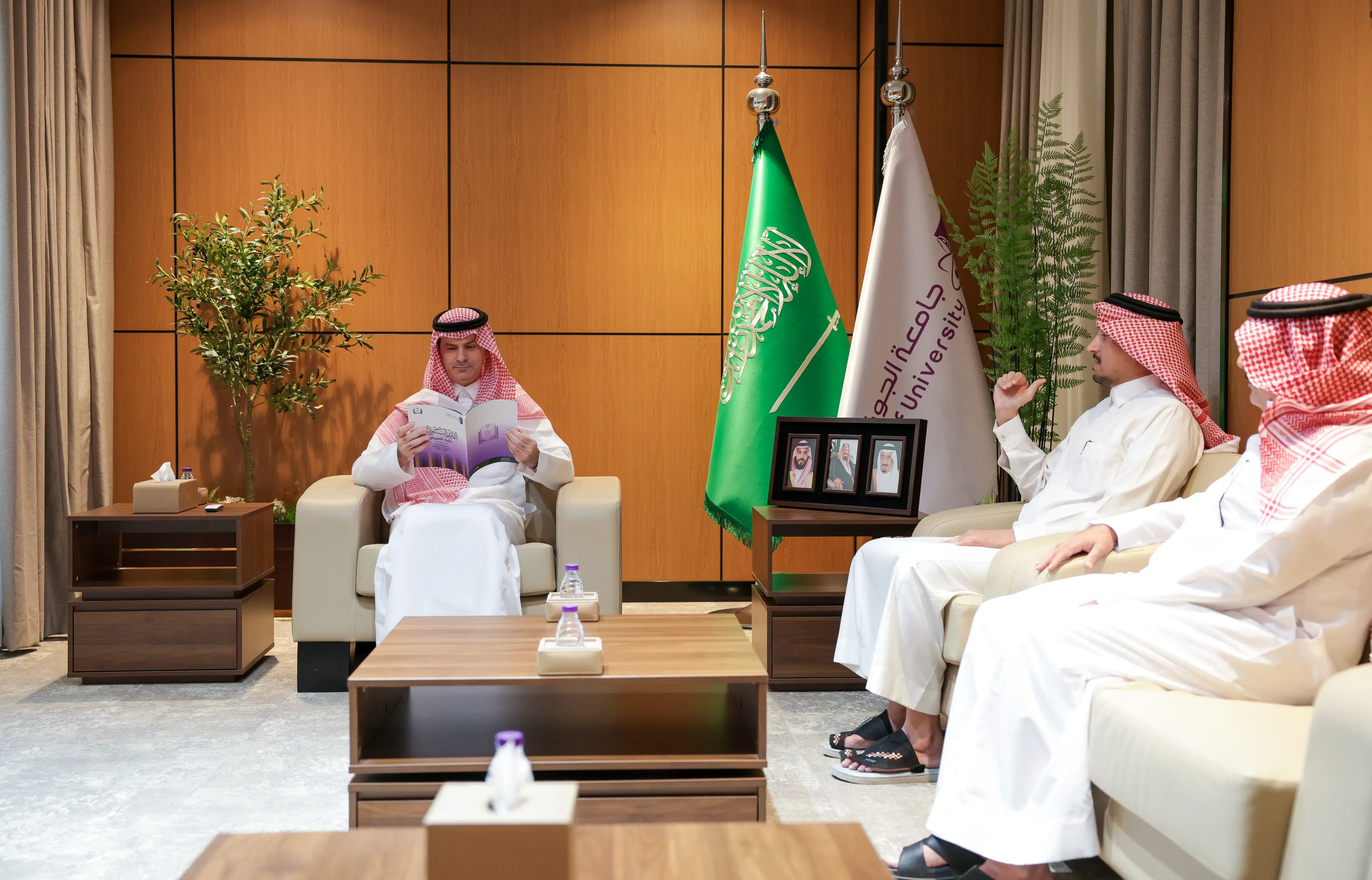 President Receives College of Nursing Dean