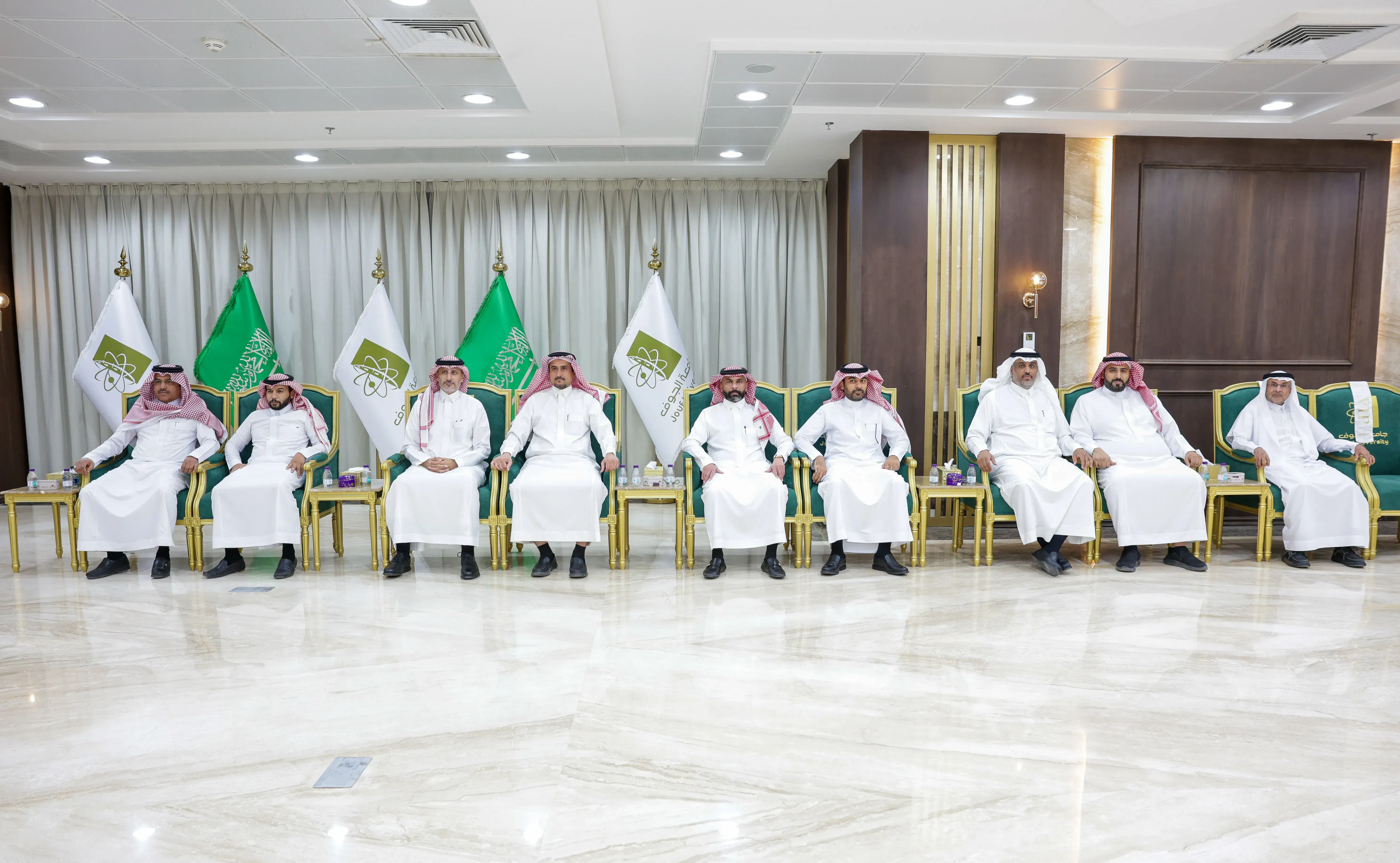 Minister of Education Meets Jouf University Leadership