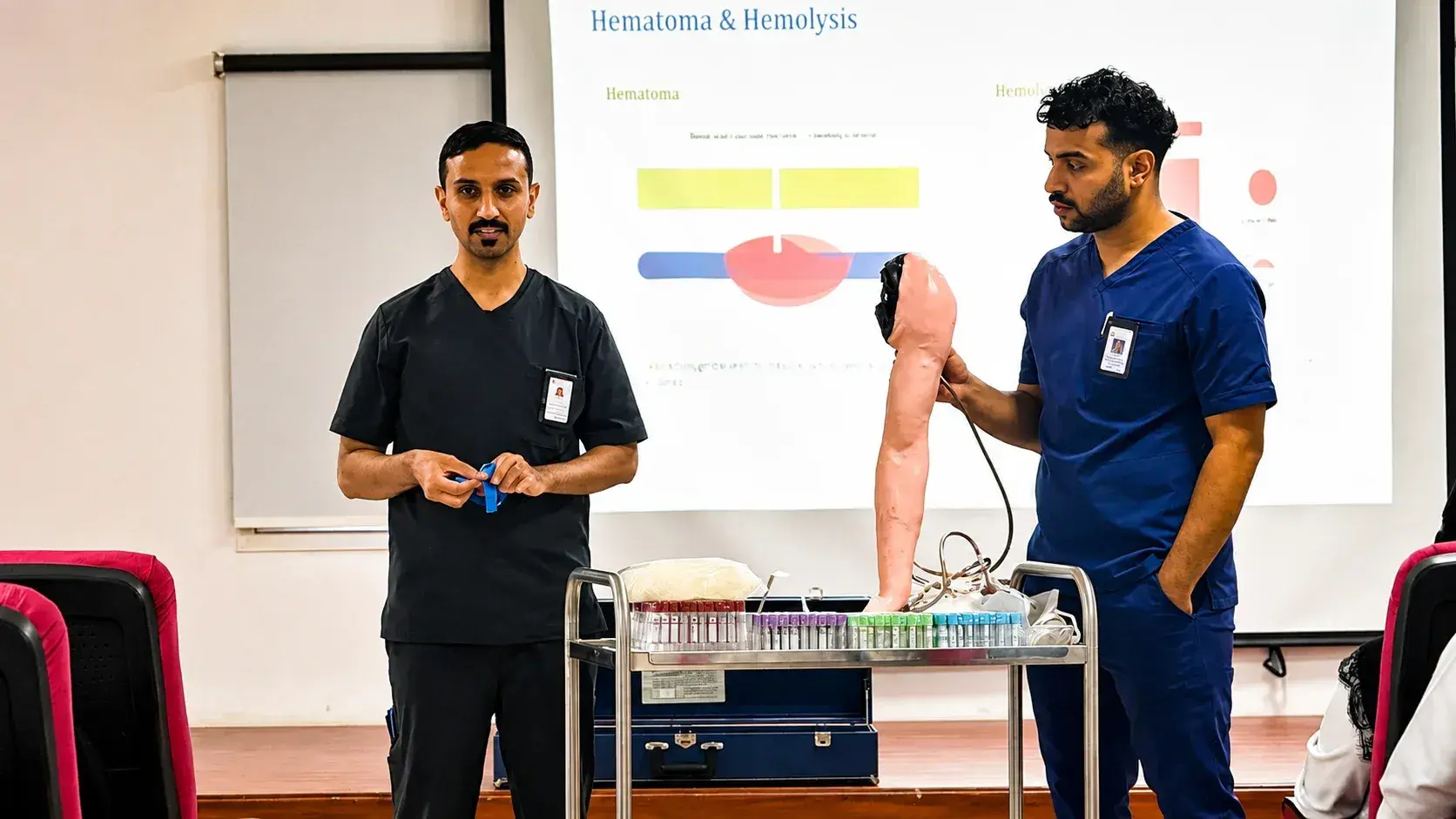 CAMS Hosts Blood Sample Collection Training Workshop