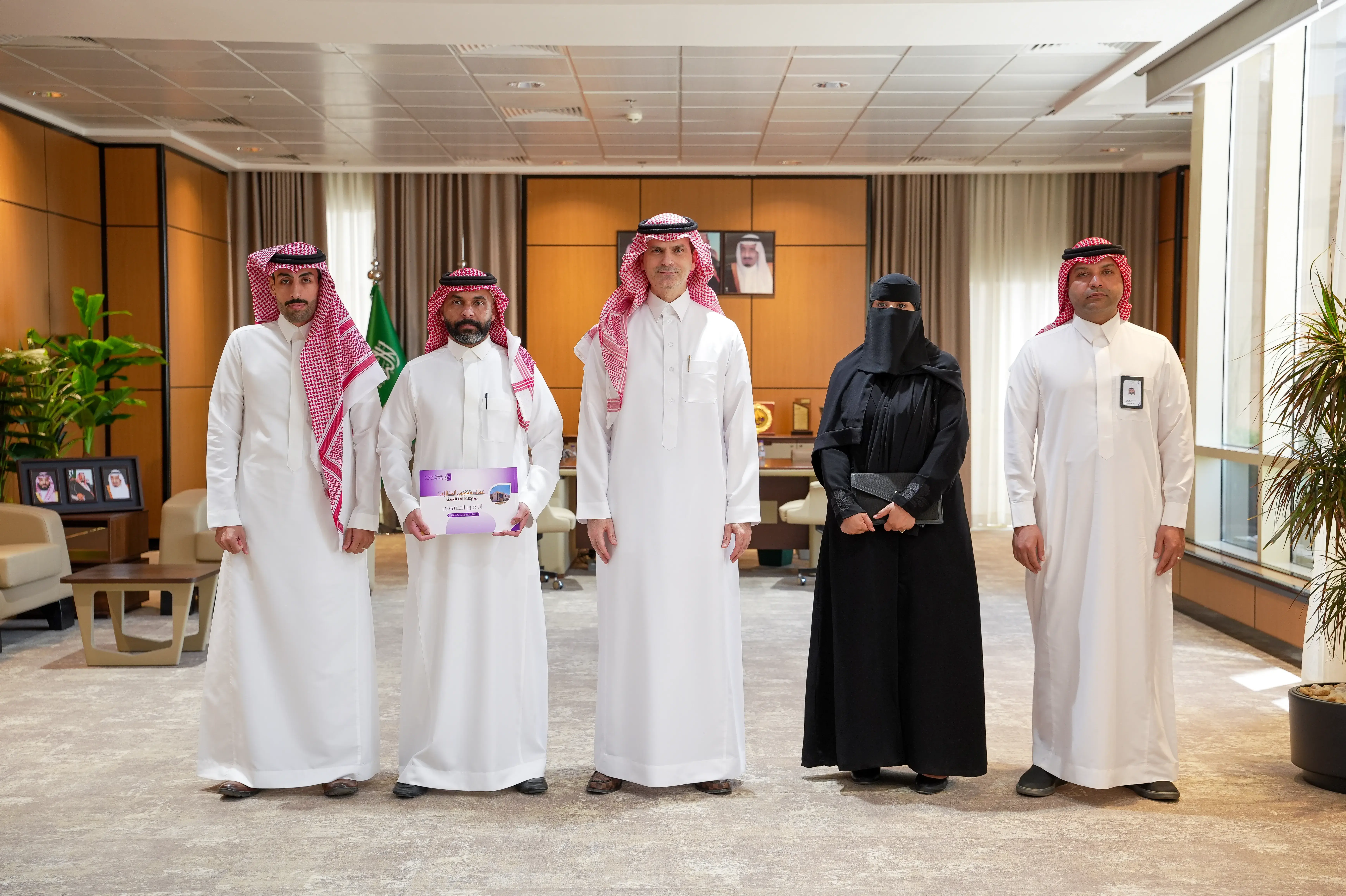Jouf University President Reviews Student Affairs Report