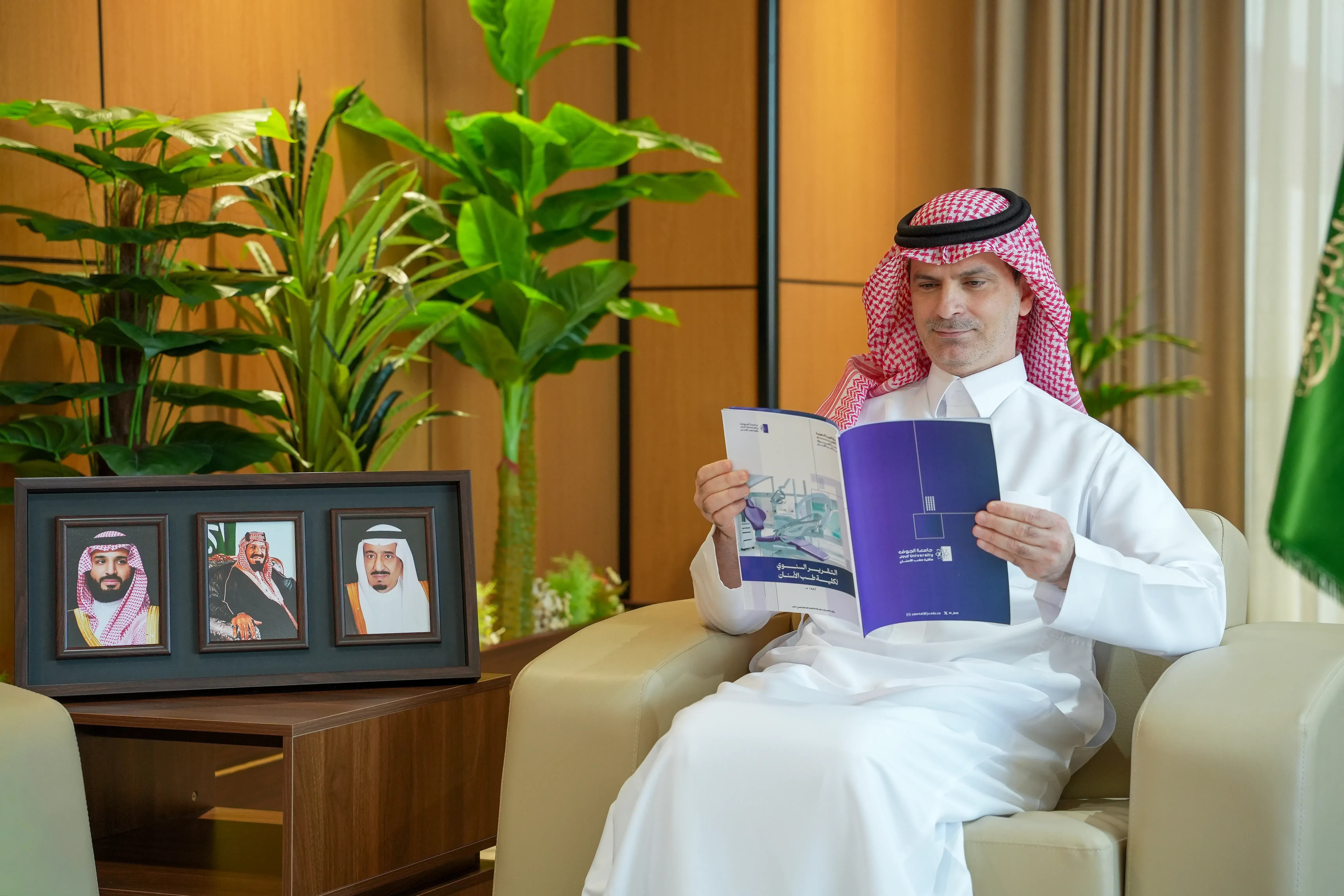 President Receives College of Dentistry Dean