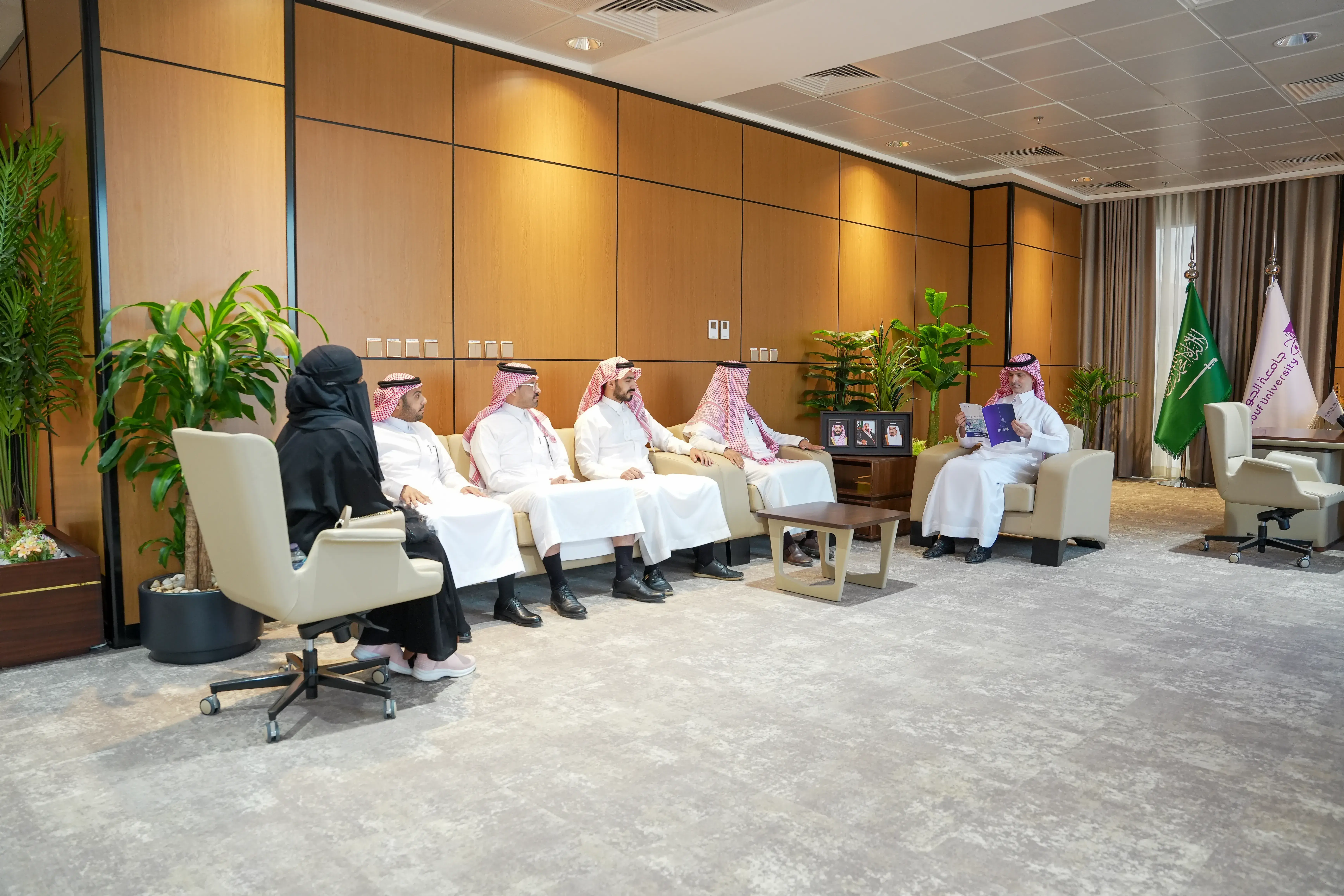President Receives College of Dentistry Dean