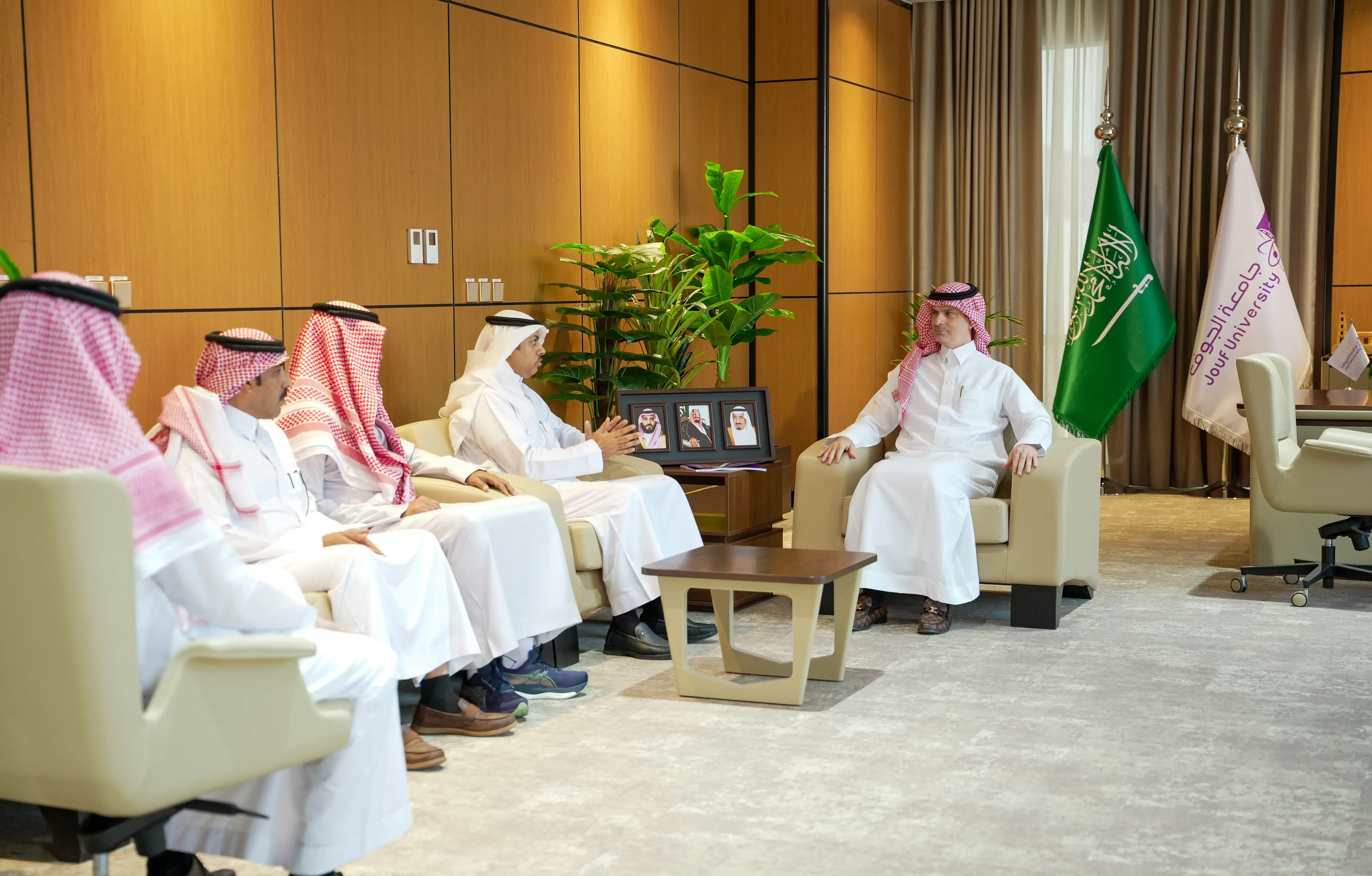 President Receives College of Engineering Dean