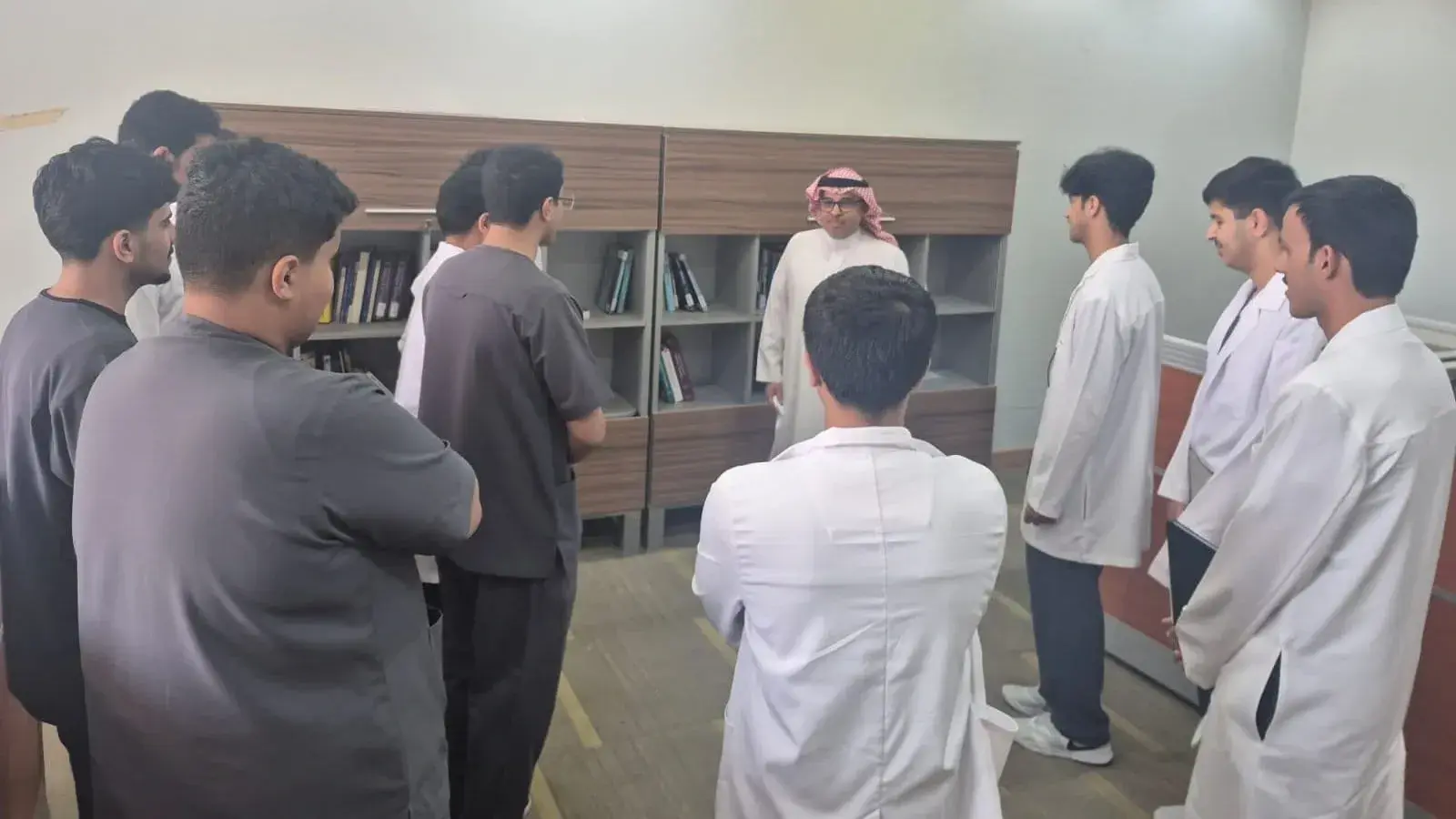 Welcoming students and introducing them to the College and its services