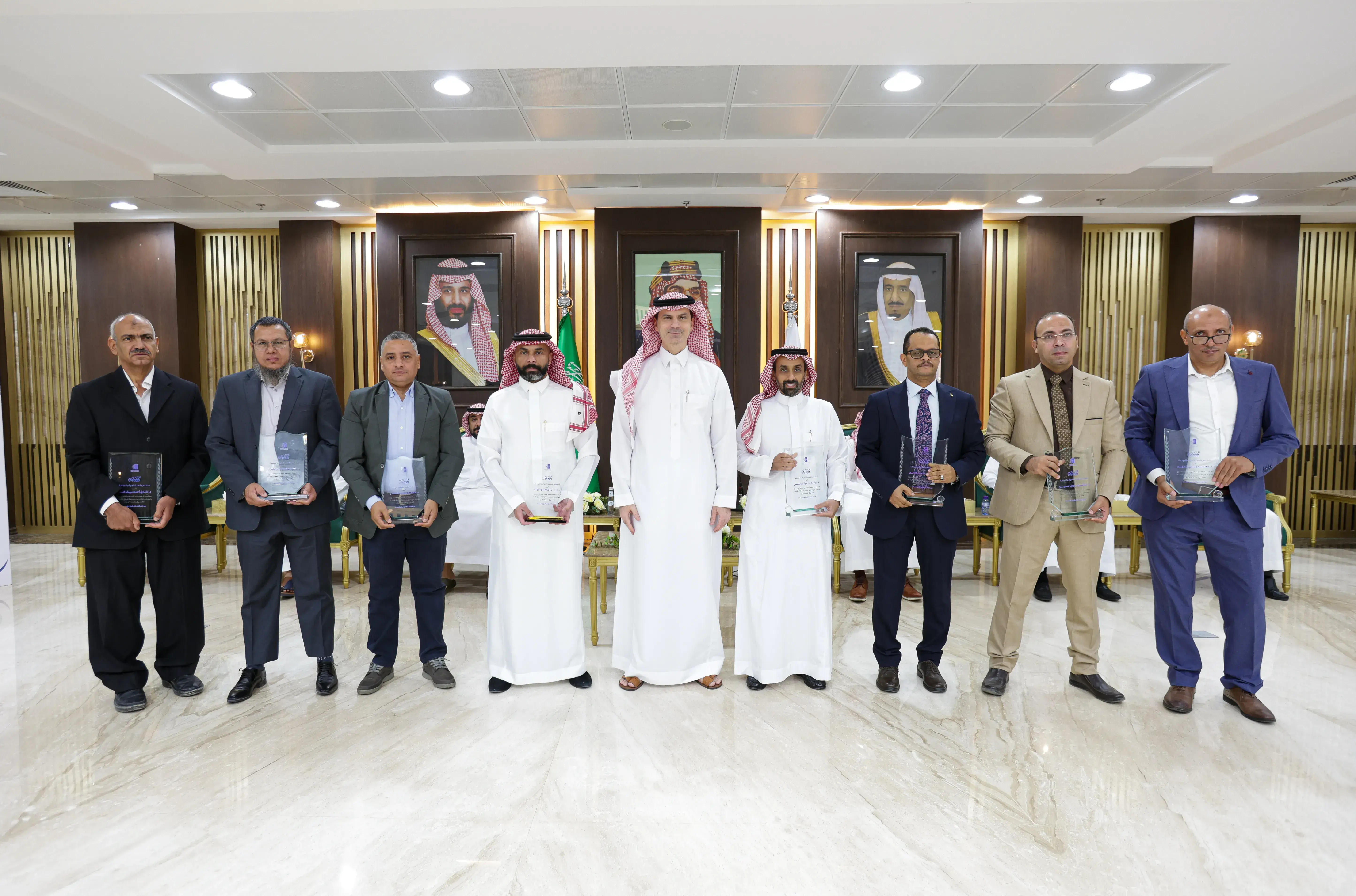 Jouf University President Honors Patent-Holding Researchers