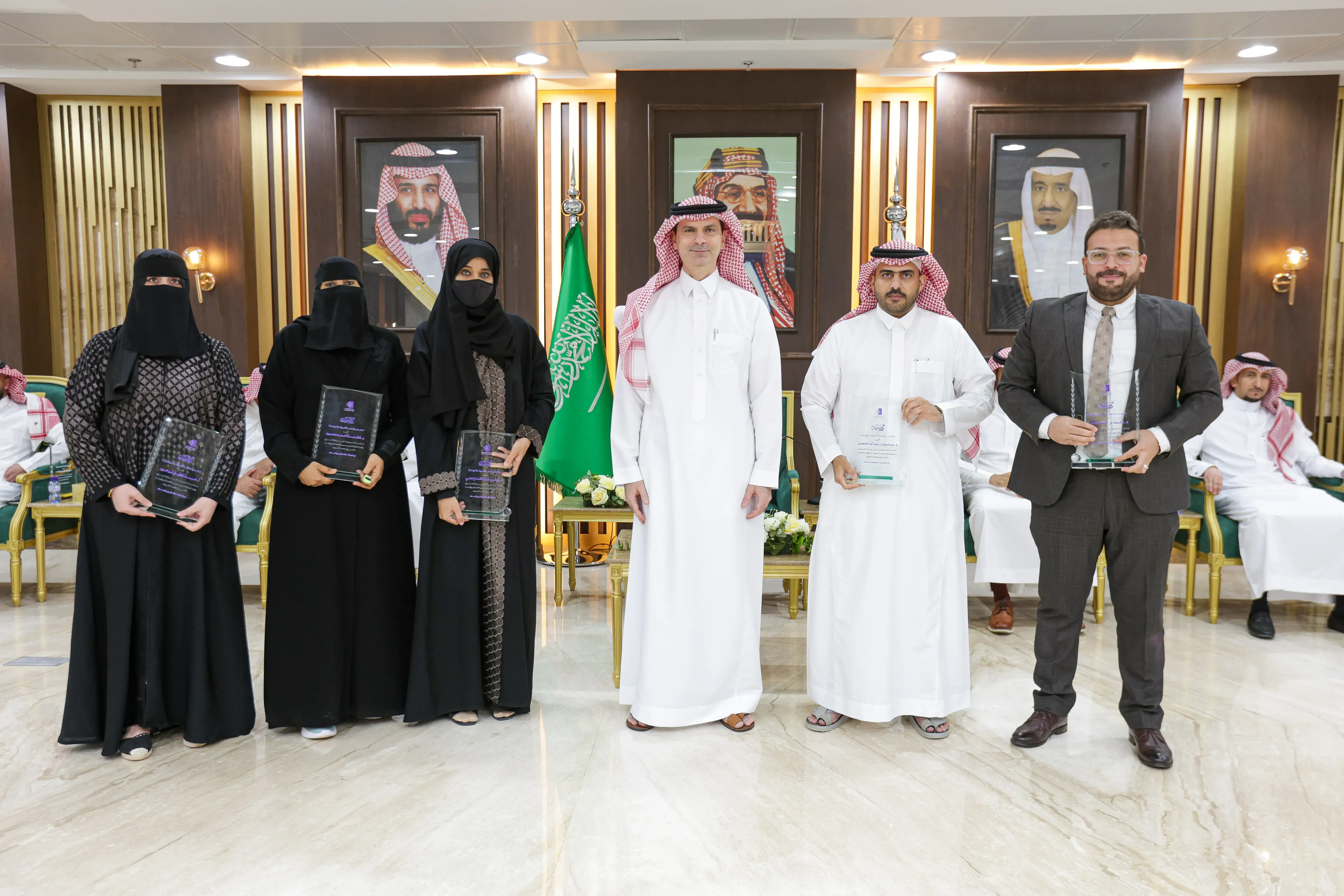 Jouf University President Honors Patent-Holding Researchers