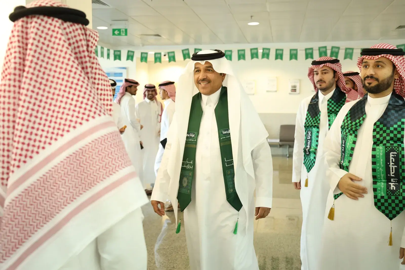 كلية الأعمال تحتفي باليوم الوطني السعودي