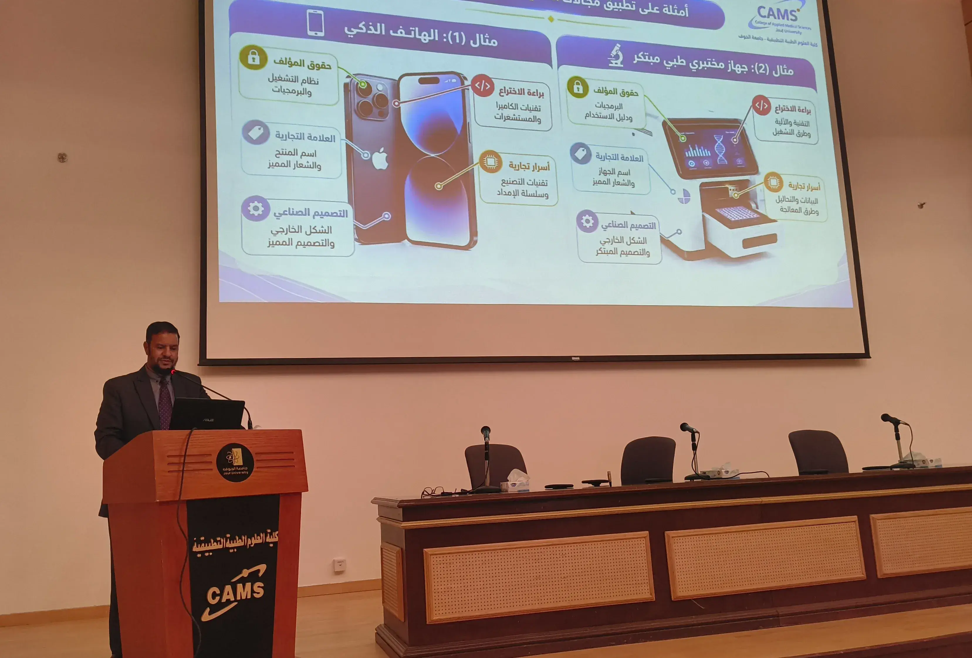 College of Applied Medical Sciences Enhances Student Research and Innovation Skills