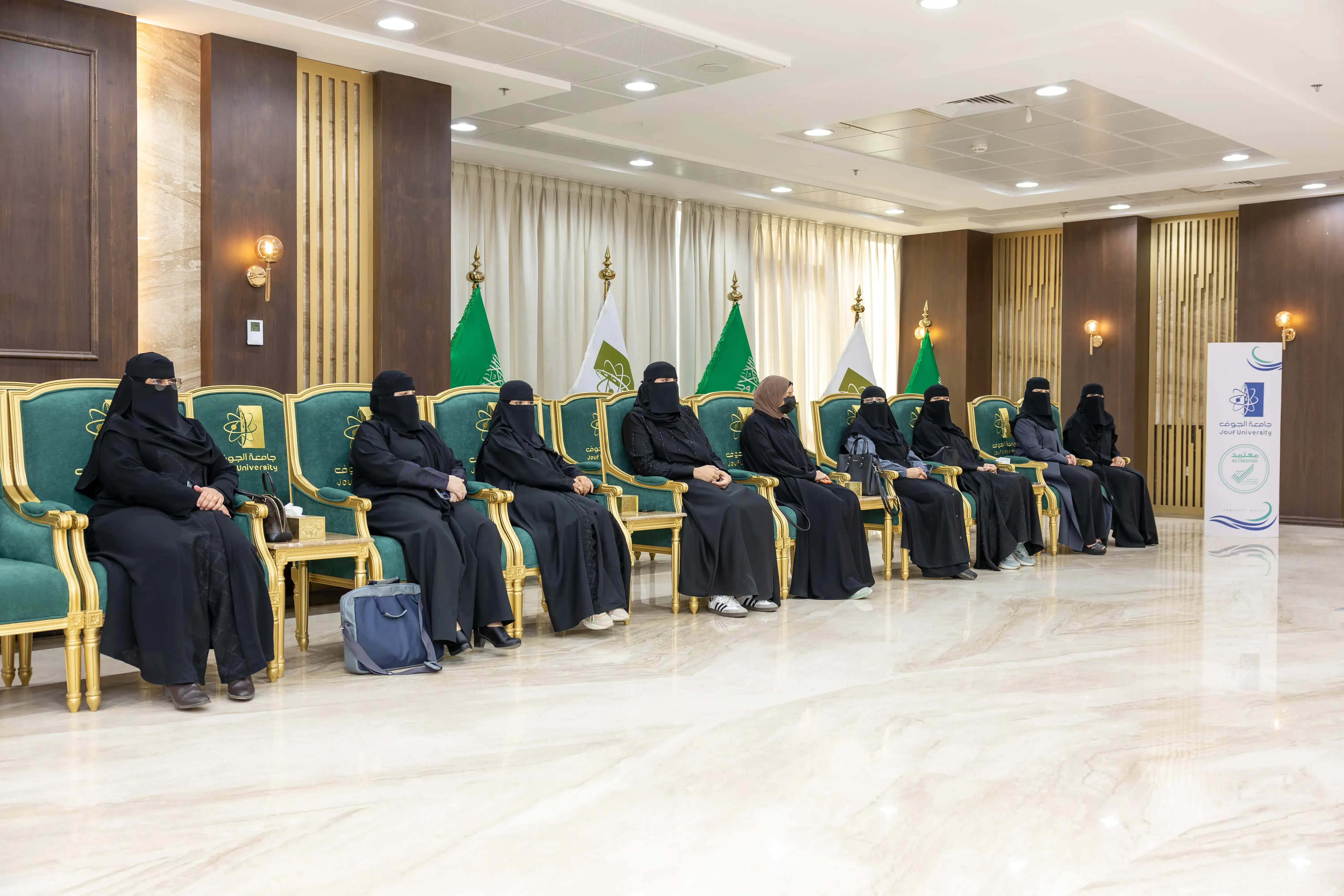 سعادة رئيس جامعة الجوف أ.د. محمد بن عبدالله الشايع، يشهد إطلاق برنامج تهيئة أعضاء هيئة التدريس الجدد والعائدين من الابتعاث 