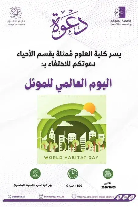 College of Science Hosts Sustainability World Habitat Day
